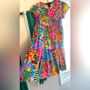 NWT Nooworks Frida party time print Size Small